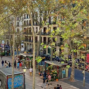 Hostal Parisien Las Ramblas Barselona